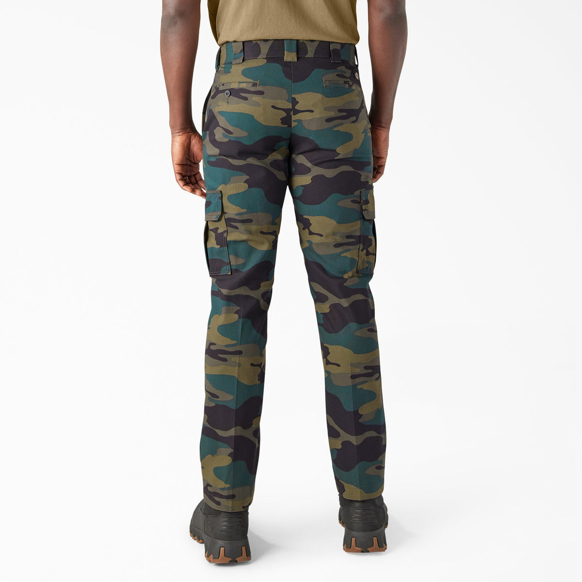 Dickies FLEX Slim Fit Cargo Pants - Hunter Green Camo (HRC)