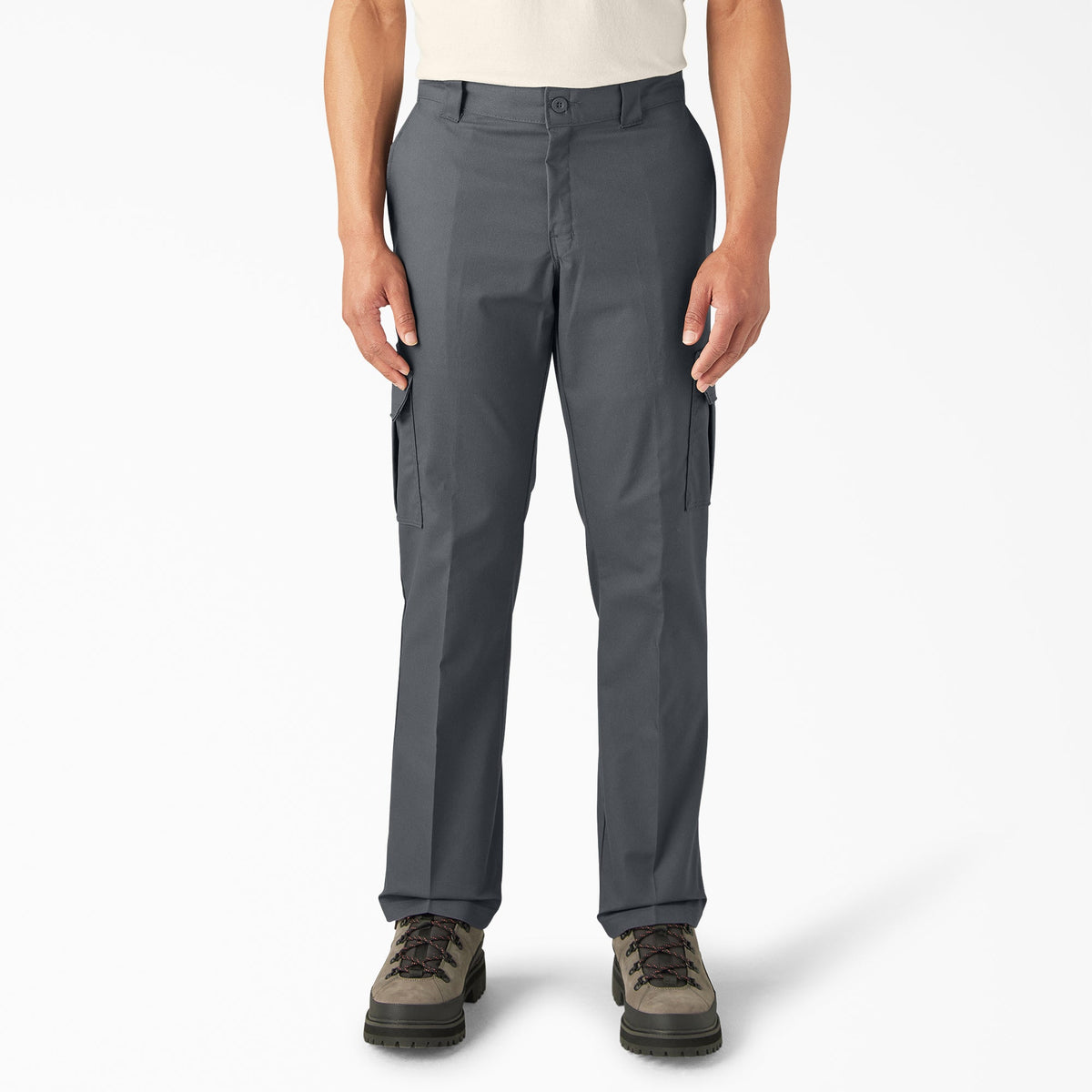 Dickies FLEX Regular Fit Cargo Pants - Charcoal Gray (CH)