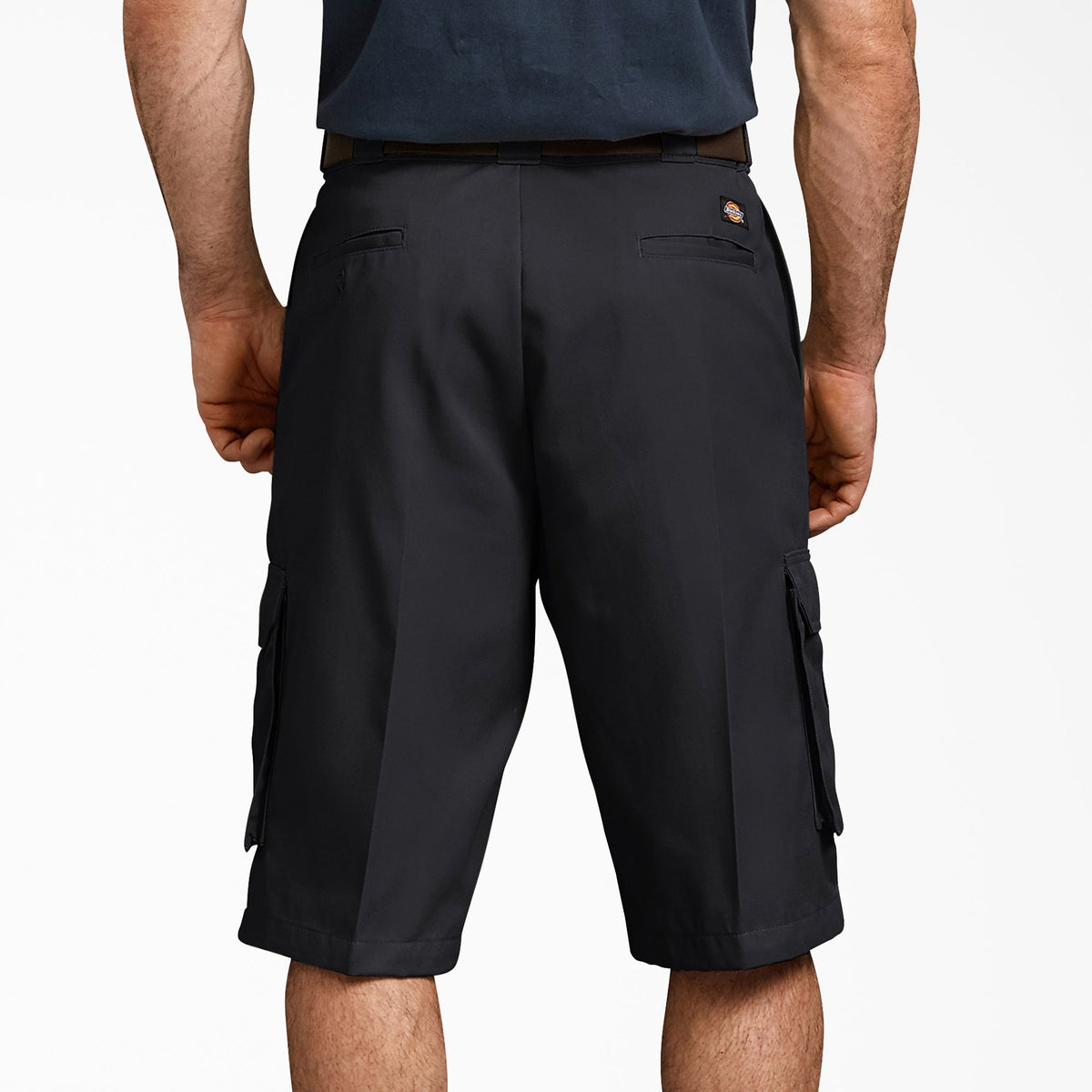 Dickies FLEX Loose Fit Cargo Work Shorts, 13" - Black (BK)