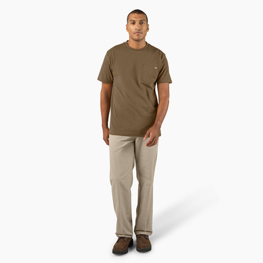 Dickies Heavyweight Short Sleeve Pocket T-Shirt - Coyote Brown (K92)