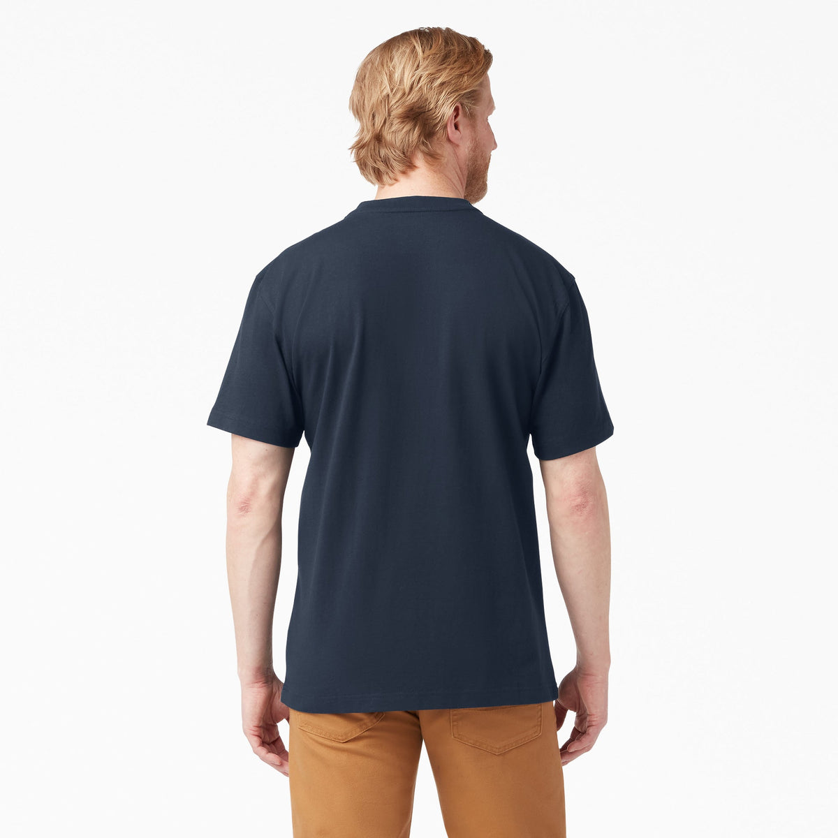 Dickies Heavyweight Short Sleeve Henley T-Shirt - Dark Navy (DN)