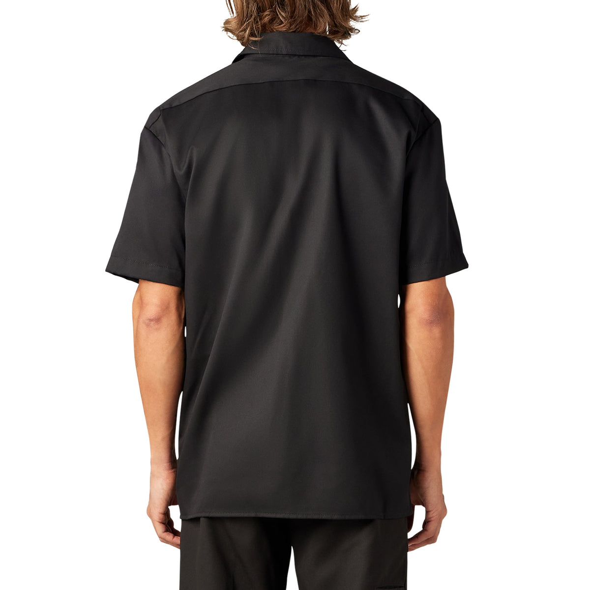 Dickies FLEX Relaxed Fit Short Sleeve Work Shirt - Black (BK)