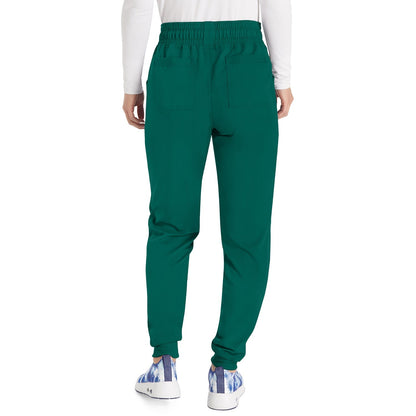 Dickies Women's Balance Mid Rise Jogger Scrub Pant - Hunter Green (GH)