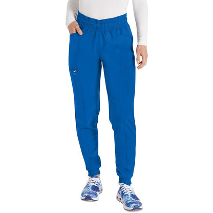 Dickies Women's Balance Mid Rise Jogger Scrub Pant - ROYAL (RYLZ)