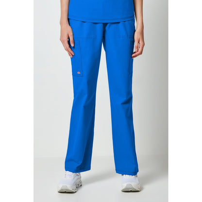Dickies Women's Forge Straight Leg Scrub Cargo - ROYAL (RYLZ)