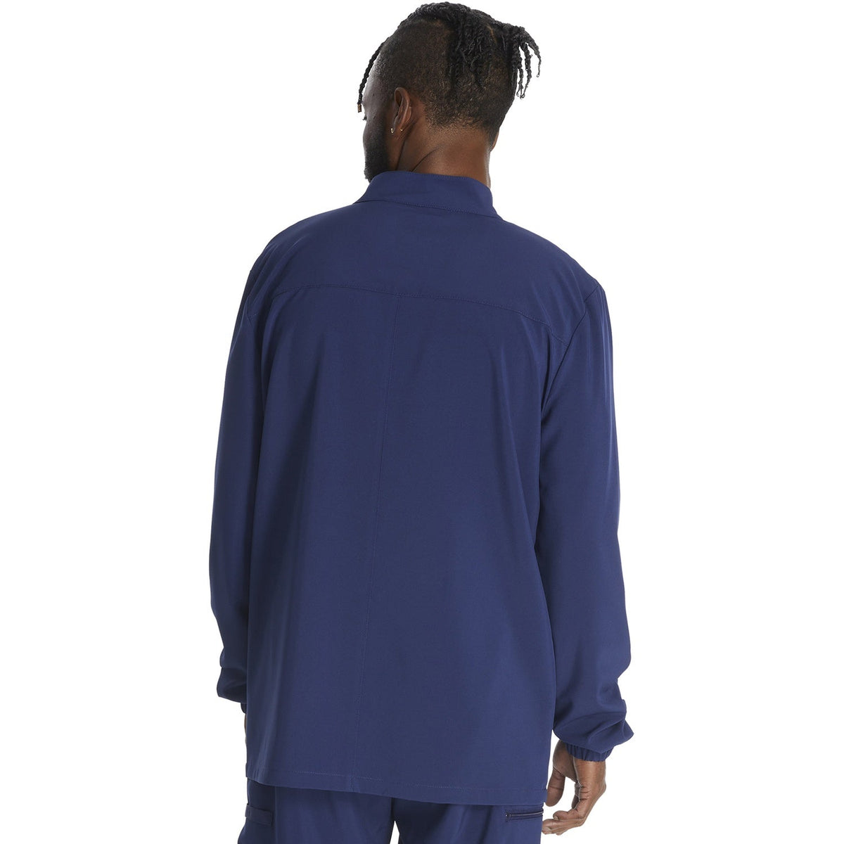 Dickies Men's EDS Essentials Zip Front Scrub Jacket - NAVY (0NV)