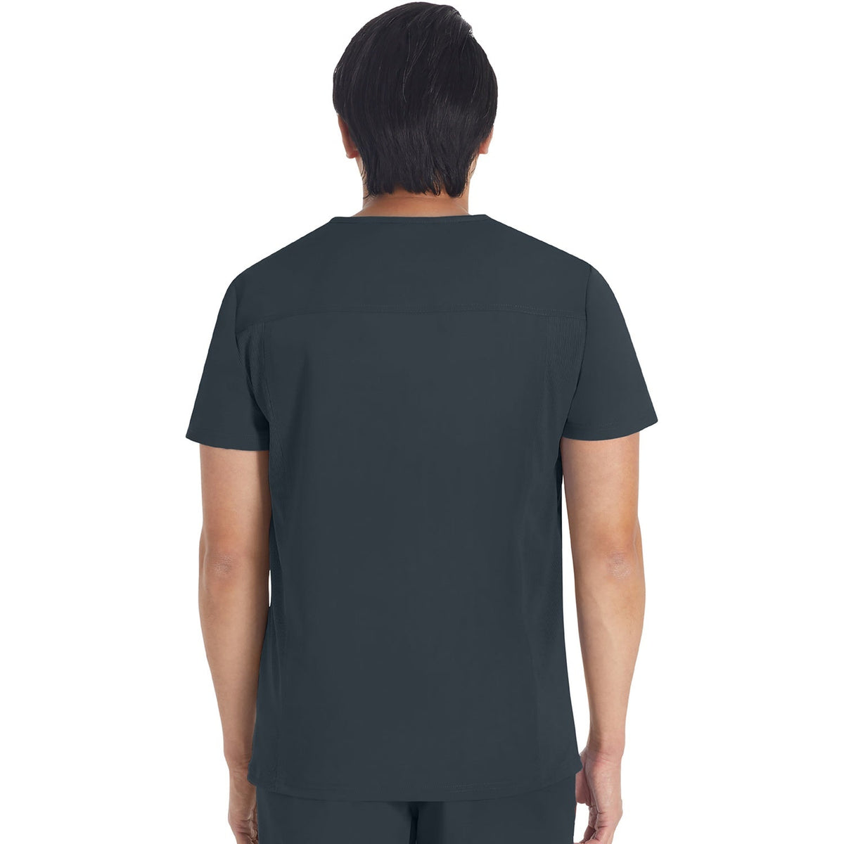 Dickies Men's Balance V-Neck Scrub Top - Pewter Gray (PEW)