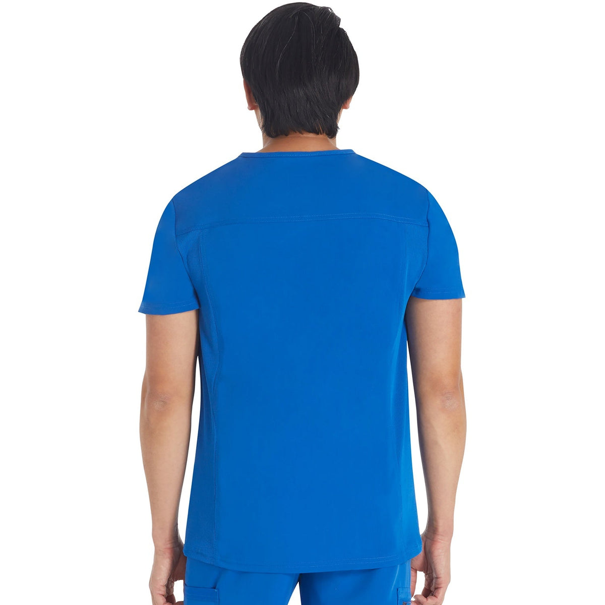 Dickies Men's Balance V-Neck Scrub Top - ROYAL (RYLZ)