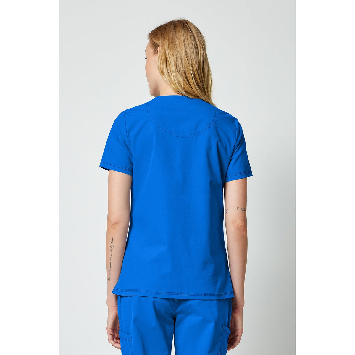 Dickies Women's Forge V-Neck Scrub Top - ROYAL (RYLZ)