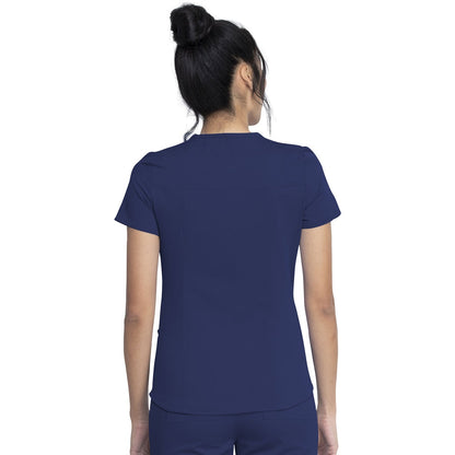Dickies Women's Balance V-Neck Scrub Top - NAVY (0NV)