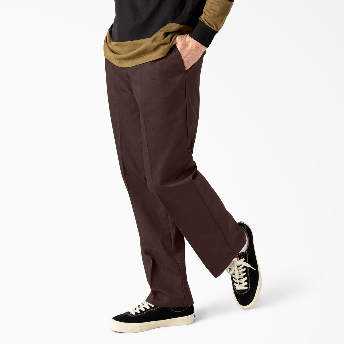 Dickies Dickies Skateboarding Regular Fit Twill Pants - Chocolate Brown (CB)