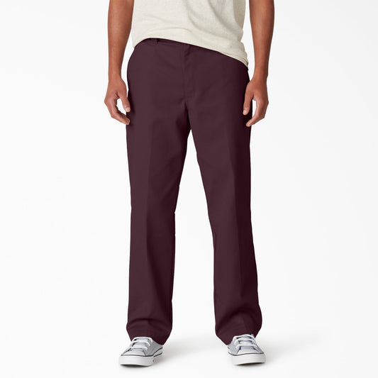 Dickies Dickies Skateboarding Regular Fit Twill Pants - Maroon (MR)