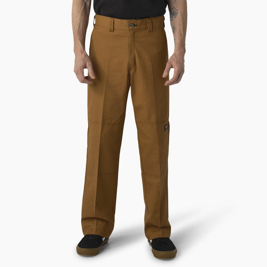 Dickies Dickies Skateboarding Regular Fit Double Knee Pants - Brown Duck w/ Contrast Stitch (HWC)