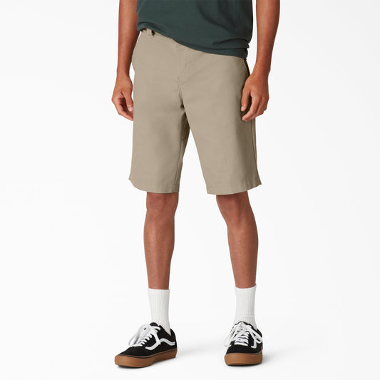 Dickies Dickies Skateboarding FLEX Slim Fit Shorts, 11" - Desert Sand (DS)