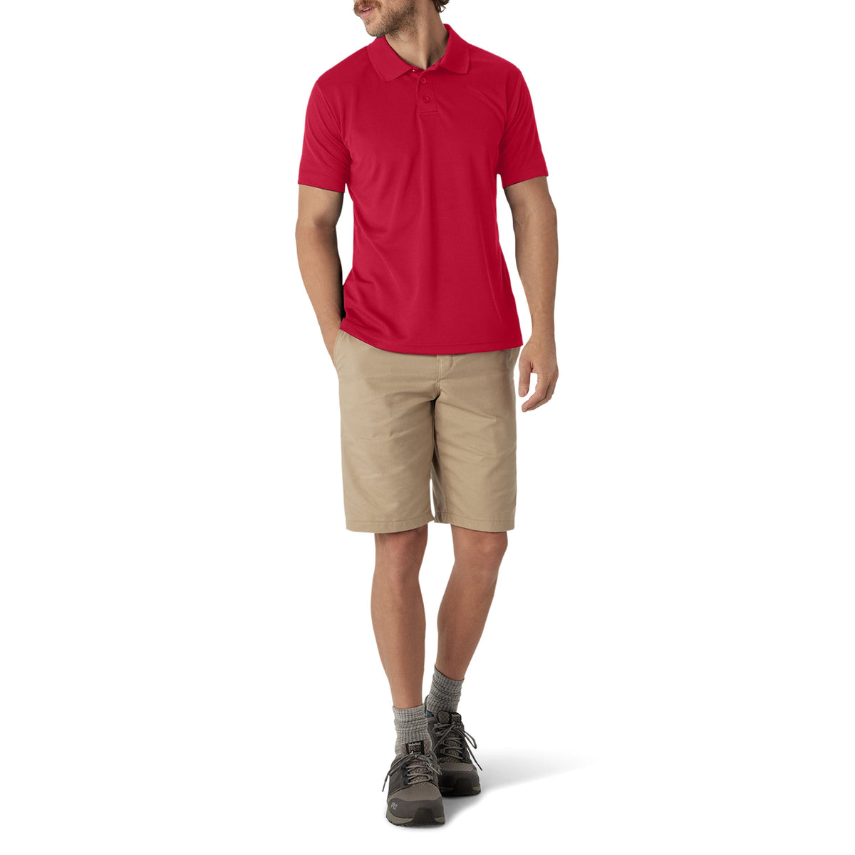 Dickies Short Sleeve Performance Polo Shirt - Apple Red (LR)