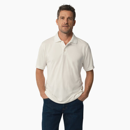 Dickies Short Sleeve Performance Polo Shirt - White (WH)